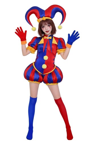 Costume cosplay pagliaccio