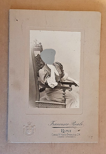 Foto epoca cartonata - foto,