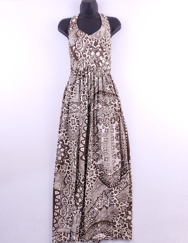 Maxi abito astratto vintage