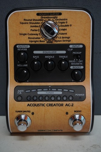 Zoom acoustic creator - zoom, ac-2