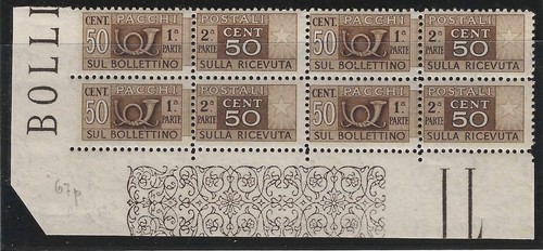 1946 repubblica c - 50, pacchi