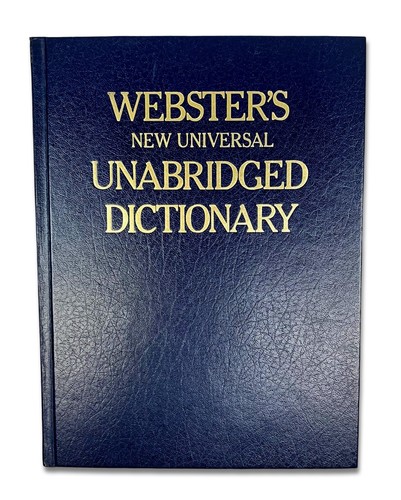 Webster new universal - webster’s,