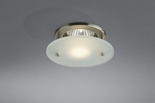 PHILIPS MASSIVE APPLIQUE SOFFITTO FIERA 59360/17/50 SILVER A INCASSO VETRO WHITE