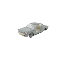 Modellino auto Fiat Siata 1500 Politoys giocattolo 1/43 grigio 1970 Ucraina URSS da collezione