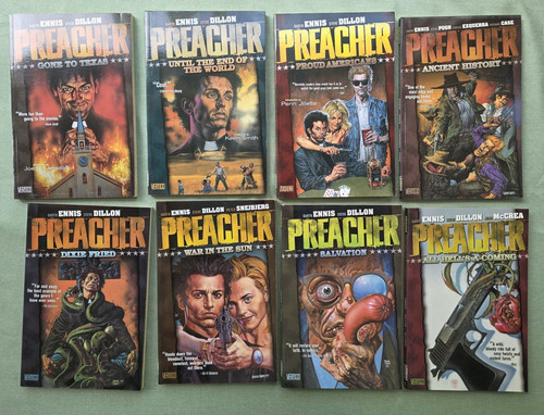 Lotto preacher serie tpb - preacher, 1-8