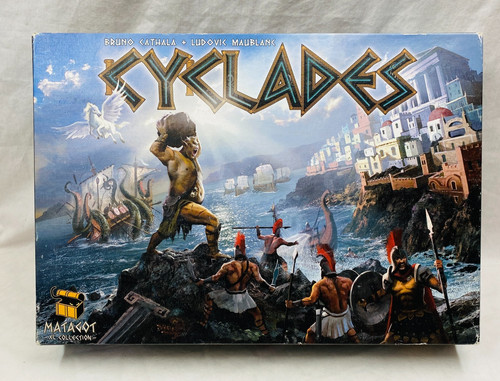 Cyclades board game titans - board, +titans