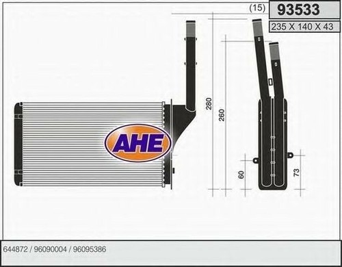 Radiatore riscaldamento ahe - riscaldamento,