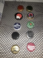 lotto di 10 tappi birra-
