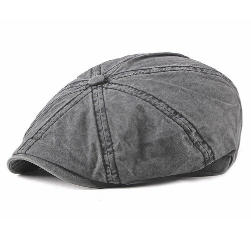 Cappello uomo denim newsboy