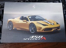 Ferrari 458 speciale card - a,