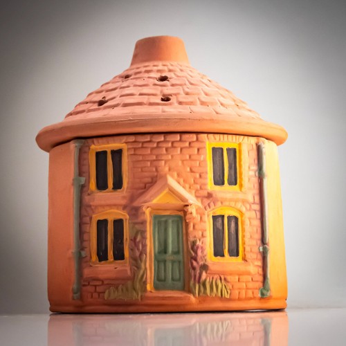 Porta aglio terracotta - porta, in