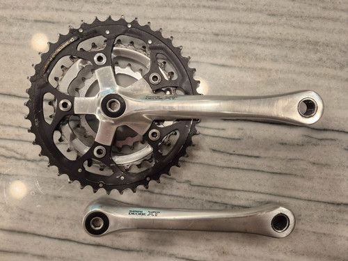 Guarnitura shimano deore - guarnitura,