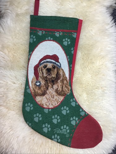 Calza natale cocker spaniel - calza,