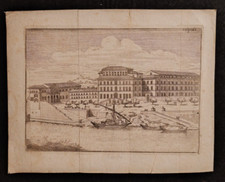 PORTO DI RIPETTA PORTA PORTESE ROMA ANTICA ACQUAFORTE