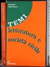 LETTERATURA E SOCIETÀ CIVILE