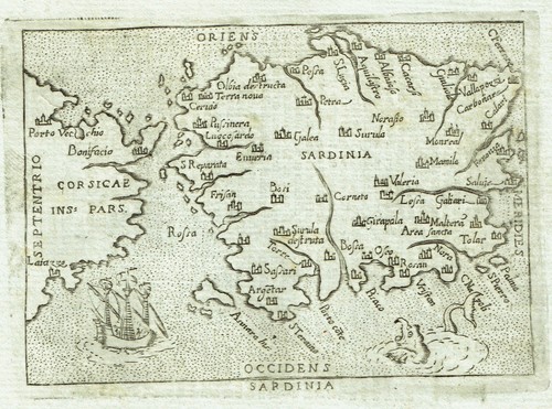 Sardegna 1667 ortelius - sardegna,