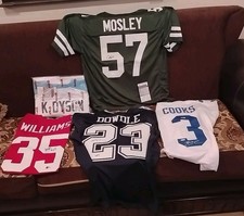 Lotto di 5 maglie NFL