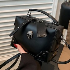 Borsa a tracolla teschio punk