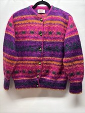 Maglione cardigan mohair