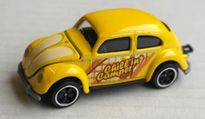 Majorette VW Volkswagen Maggiolino Maggiolino Giallo Chill'in Camper Club Oldtimer Yellow