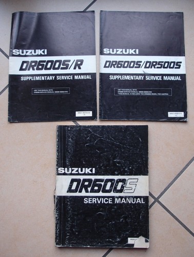 Suzuki dr600s 600 1984 - 600, s