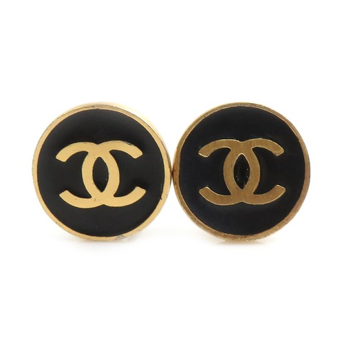 Orecchini con clip - logo, chanel