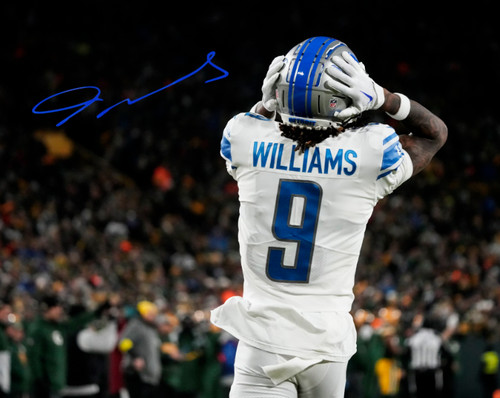 Jameson williams auto 8x10 - jameson,