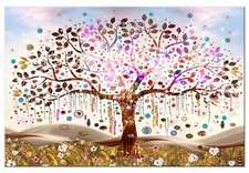 QUADRI MODERNI 100X70 ALBERO