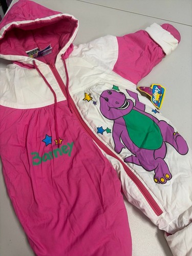 Tuta neve barney vintage - barney,