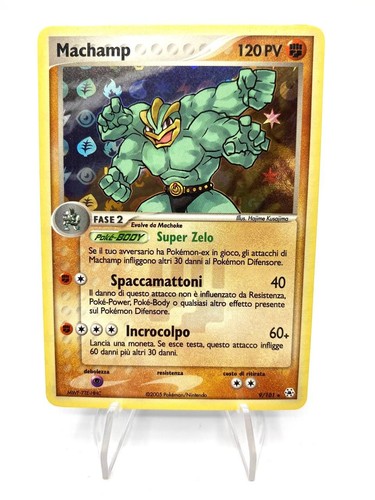 Carta pokemon machamp - carta,