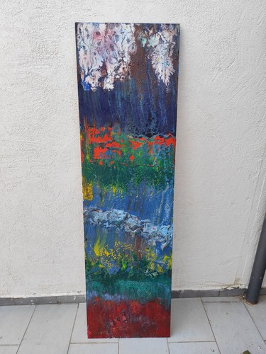 Quadro tecnica mista legno - quadro,