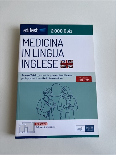 Editest medicina inglese - medicina, in