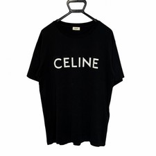 CELINE T-shirt sciolta nera
