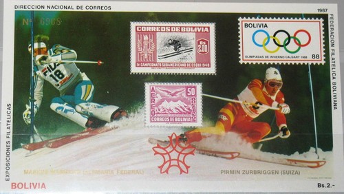 Bolivia bolivien 1987 blocco - bolivia,