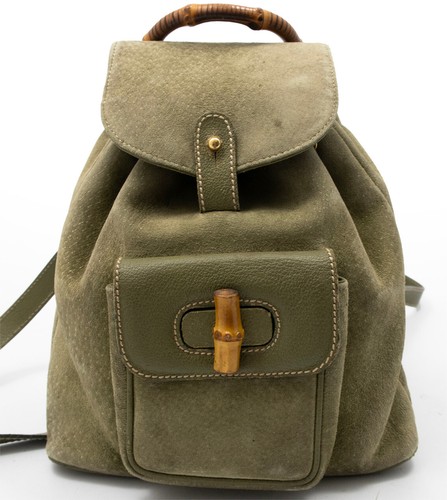Gucci zaino backpack bambù - zaino,