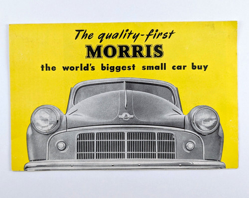 Vintage morris minor dealer - vintage,