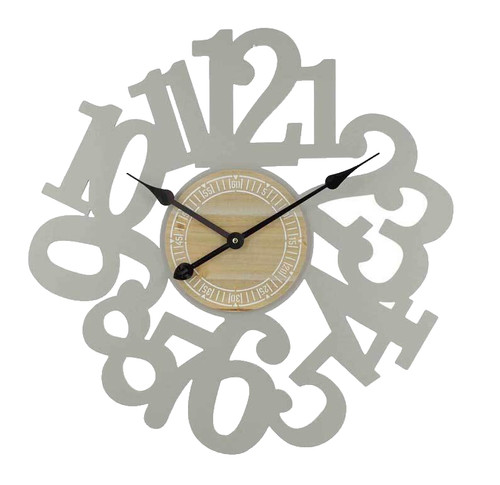 Orologio parete tondo legno - da,