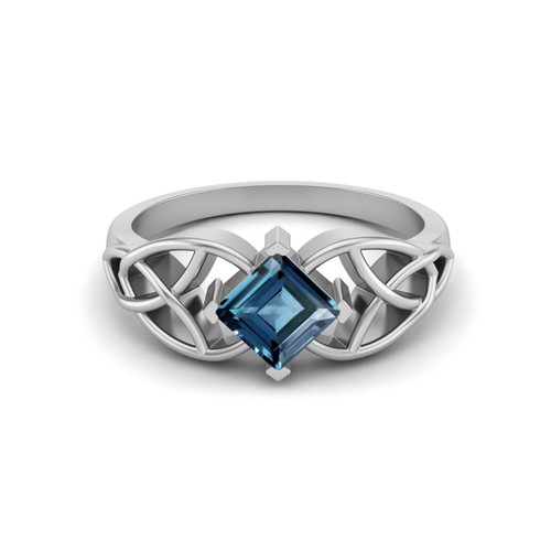 Anello celtico solitario