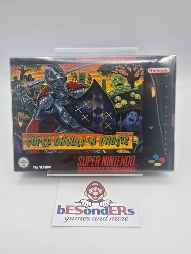 Nintendo snes super ghouls - -,