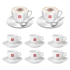 6 Tazzine Caffe'  Illy  In