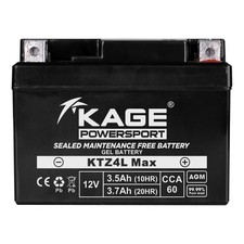 Batteria GEL KAGE YB4L-B