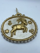 Thun, formella vintage segni zodiacali " Capricorno" Dimensioni 20,5x18 cm.