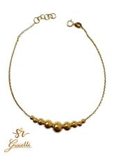 Bracciale a Sfere in ORO GIALLO Degradè 18 KT 750% List. 275€