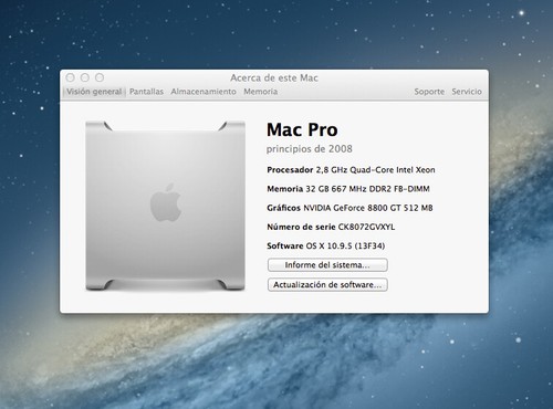 Apple mac pro 2 8 - pro, 3.1
