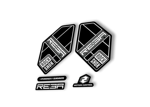 Adesivo rock shox reba 2012 - adesivo,