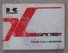 Kawasaki GPX 750 R manuale uso