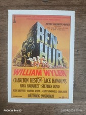 Mini locandina ciak "Ben Hur"