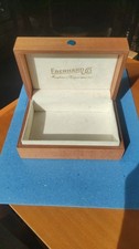 Scatola  Eberhard originale in legno massello per Orologi d'epoca