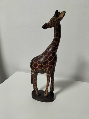 Scultura africana giraffa - scultura,