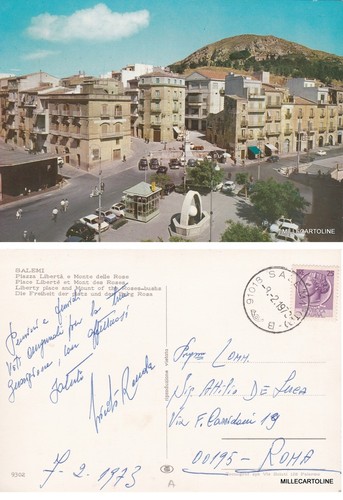 Salemi piazza liberta - piazza, e
